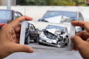 Taking Photos of a Car Accident